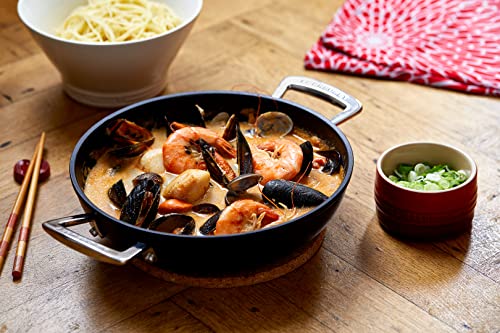 Le Creuset Wok alluminio forgiato 32 cm antiaderente con manici