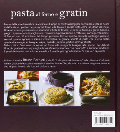 Il mio negozio Pasta al forno e gratin libro ricette Bruno Barbieri 64 pagine