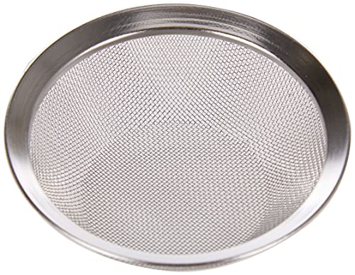 Cilio imbuto decantazione acciaio inossidabile argento con filtro