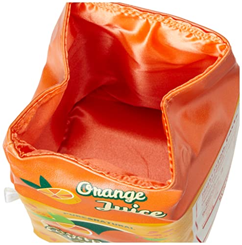 Marushin Astuccio per penne e matite Succo Arancia in pelle sintetica colore arancione