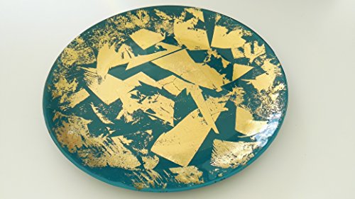 Scherzer Piatto Panettone in vetro trasparente 33cm per dolci natalizi