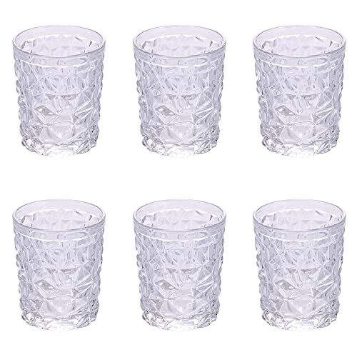 Villa d'Este Home Tivoli set 6 bicchieri Glace Ice 300ml vetro trasparente design italiano