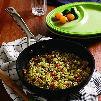 Le Creuset Padella Alta antiaderente in alluminio con manico rivettato