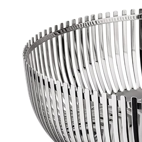 Alessi Cestino Portaoggetti PCH02 acciaio inossidabile 23 cm design Pierre Chapin