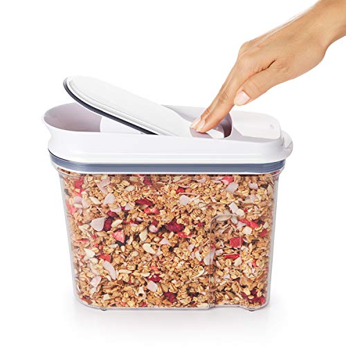 OXO Contenitore Alimentare Ermetico in plastica trasparente con coperchio a pressione