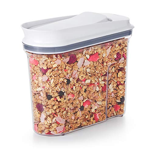 OXO Contenitore Alimentare Ermetico in plastica trasparente con coperchio a pressione