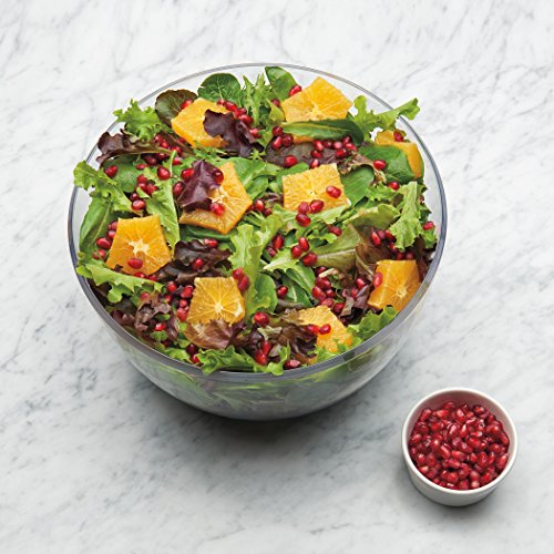OXO centrifuga per insalata acciaio inox con base antiscivolo