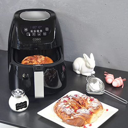 Caso AF 250 Air Fryer 3L 1400W nero - friggitrice ad aria calda design tedesco
