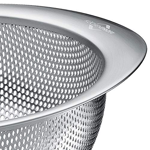 Küchenprofi colino in acciaio inox argento Ø 18 cm con supporto