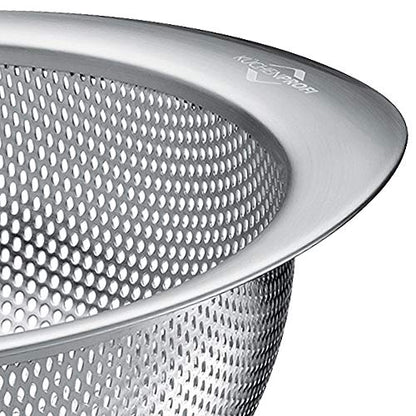 Küchenprofi colino in acciaio inox argento Ø 18 cm con supporto