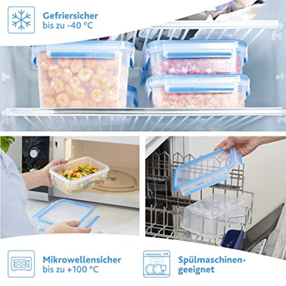 Emsa contenitore salvafreschezza 0.5L trasparente con miscelatore rotondo - Stilmobili