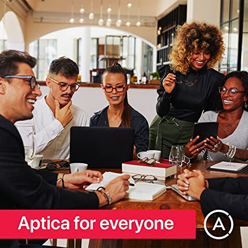 Aptica occhiali da lettura Charlie Pop Rush +3.00 con lenti protettive, design italiano moderno