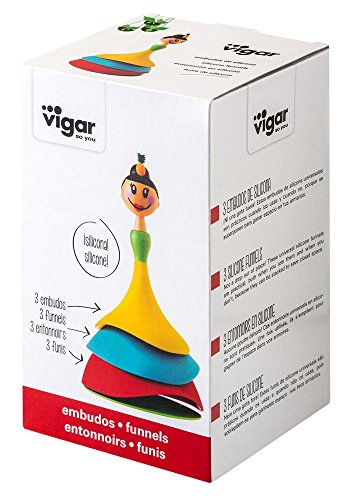 VIGAR Set Imbuto 3 Unità Dolls Olivia silicone multicolore blu rosso giallo