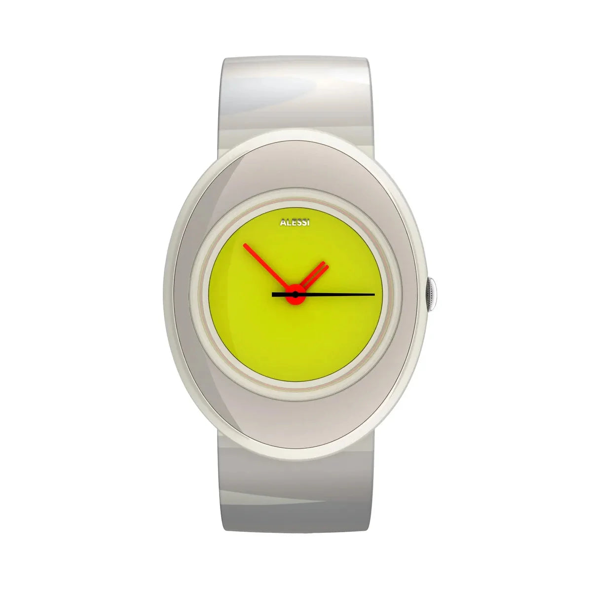 Alessi — Millennium Jr. AL20005 | Orologio da polso in resina grigia