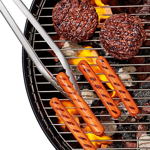 OXO Pinze Good Grips in acciaio inox con estremità frastagliate e apribottiglie integrato