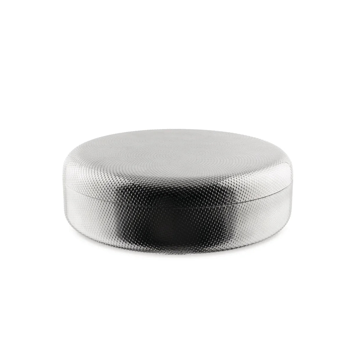 Alessi — JM01/23 T | Stainless steel container with raised decoration