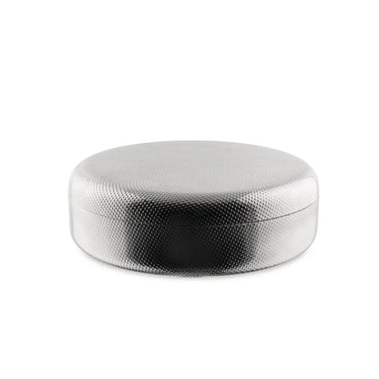 Alessi — JM01/23 T | Stainless steel container with raised decoration