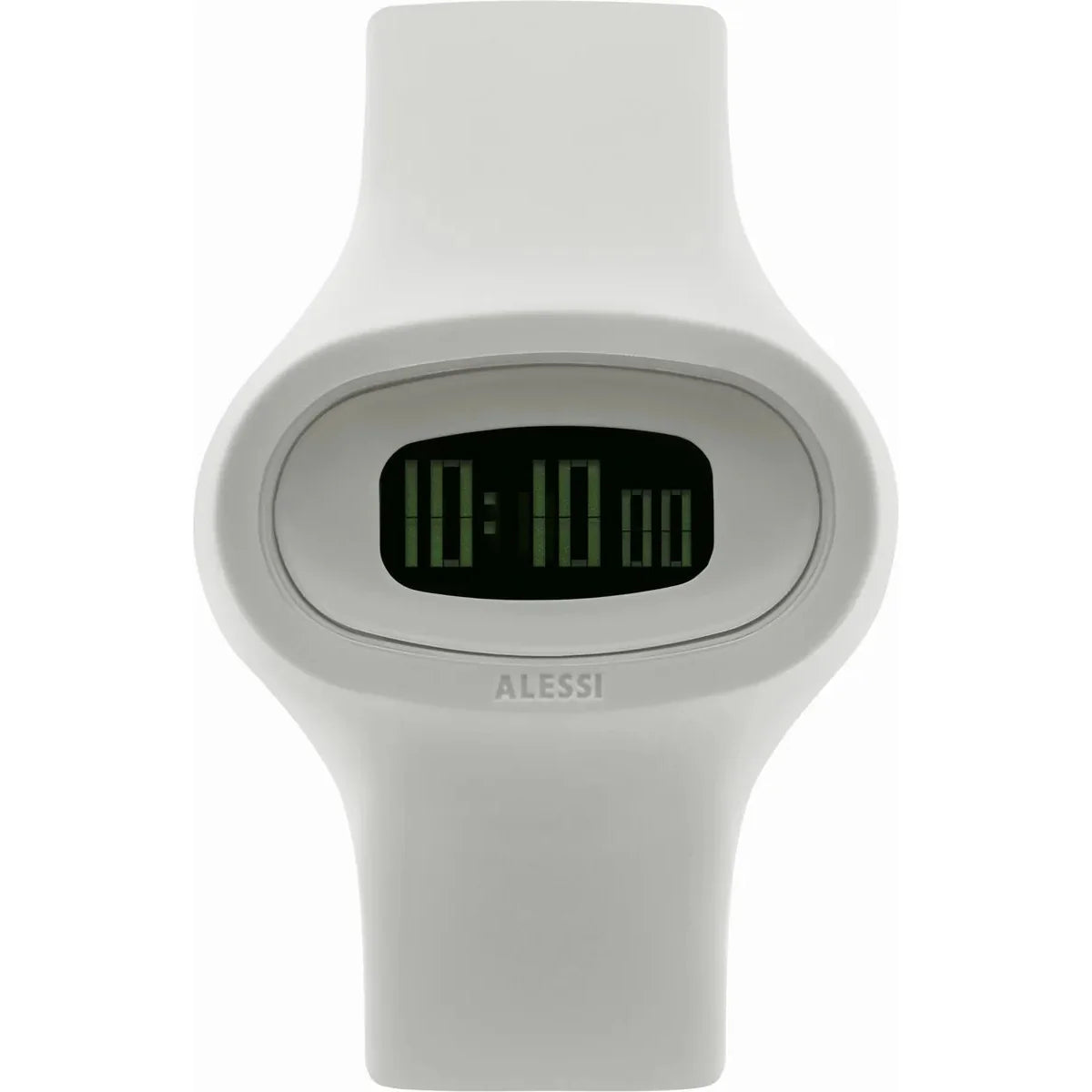 Alessi — Jak AL25003 | Armbandsur i vit polyuretan