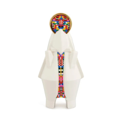 Alessi — Mary ESA05 2 | Figurine de Noël en porcelaine peinte