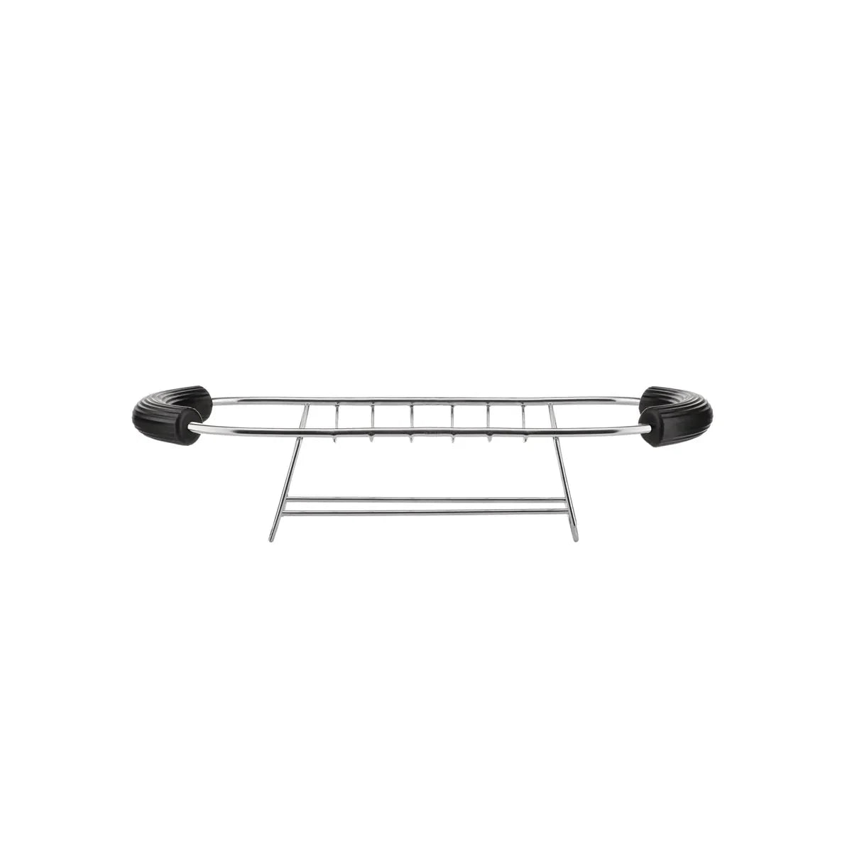 Alessi — Plissé MDL08BW B | Grille de réchauffage des brioches noire De Lucchi