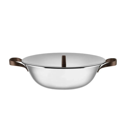 Alessi — EDO PU308 | Wok aus Trilaminat im Urquiola-Design