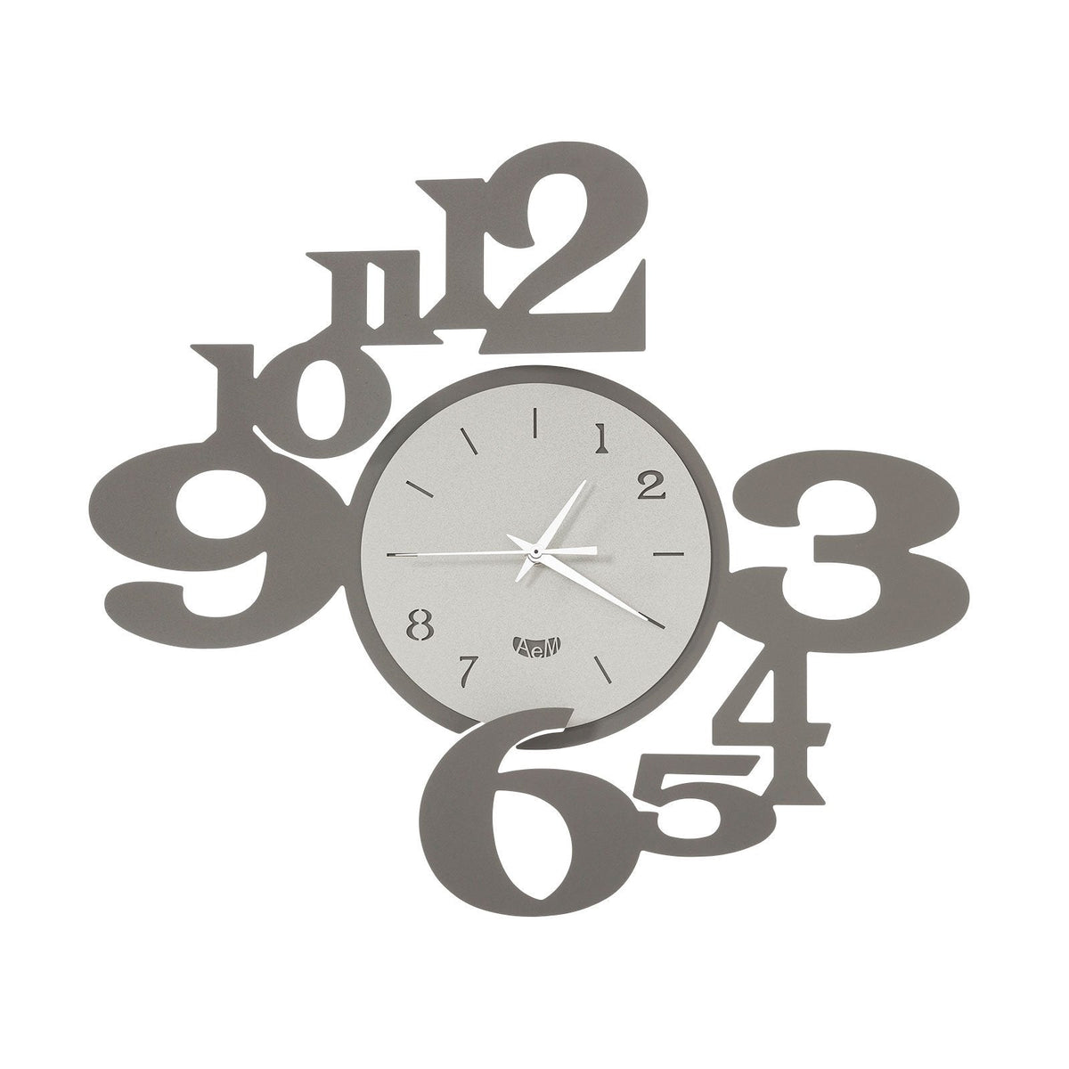Arti & Mestieri - Orologio da parete di design a chiasmo King
