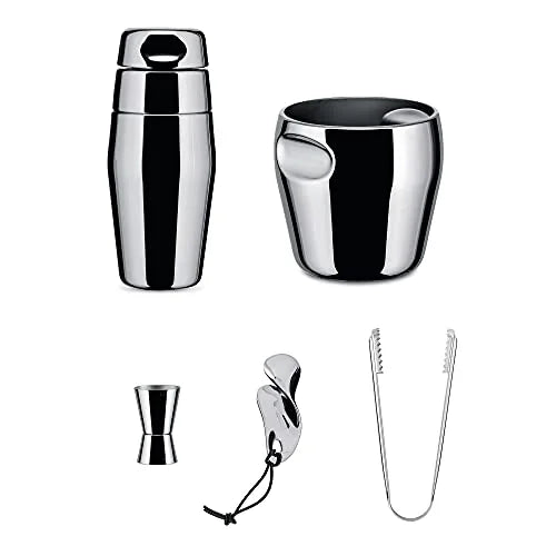 Alessi Schiaccianoci Sweetheart JHT03 in alluminio PVD, accessorio cocktail design Jim Hannon-Tan