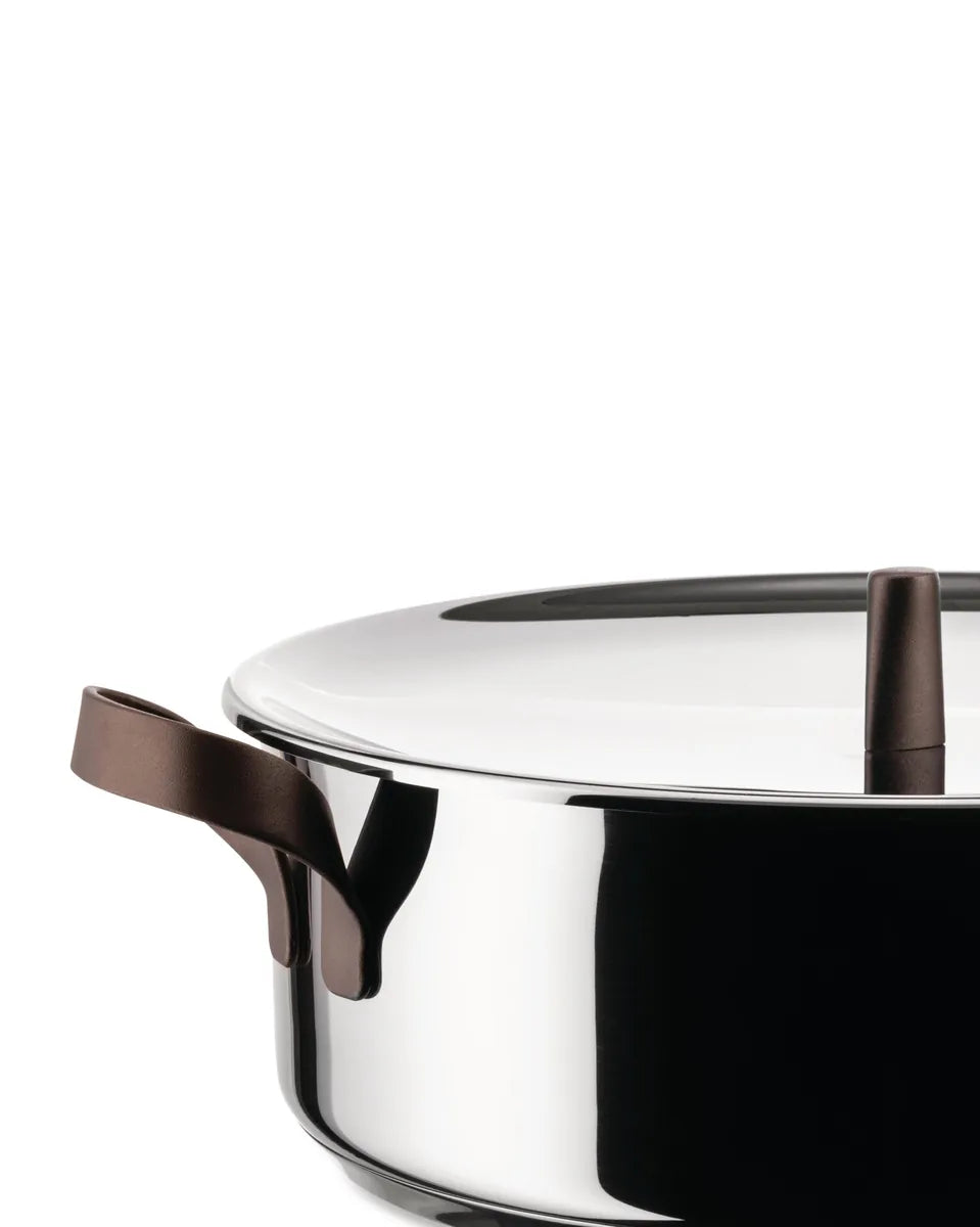 Alessi — Edo PU102-28 | Ø28cm Saucepan Designed by Urquiola