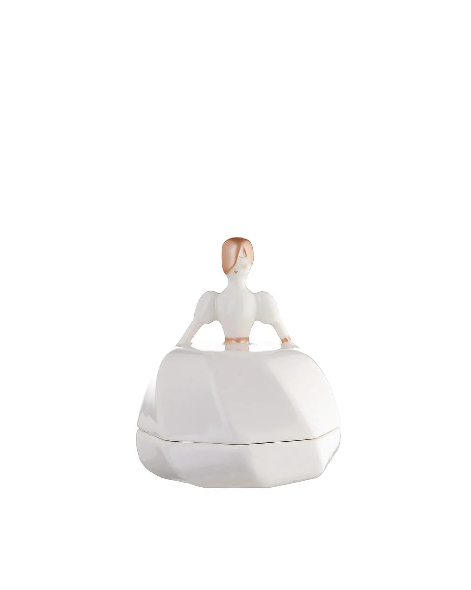Alessi Bomboniera La Petite Mariée in porcellana, design Antonio Aricò - Stilmobili