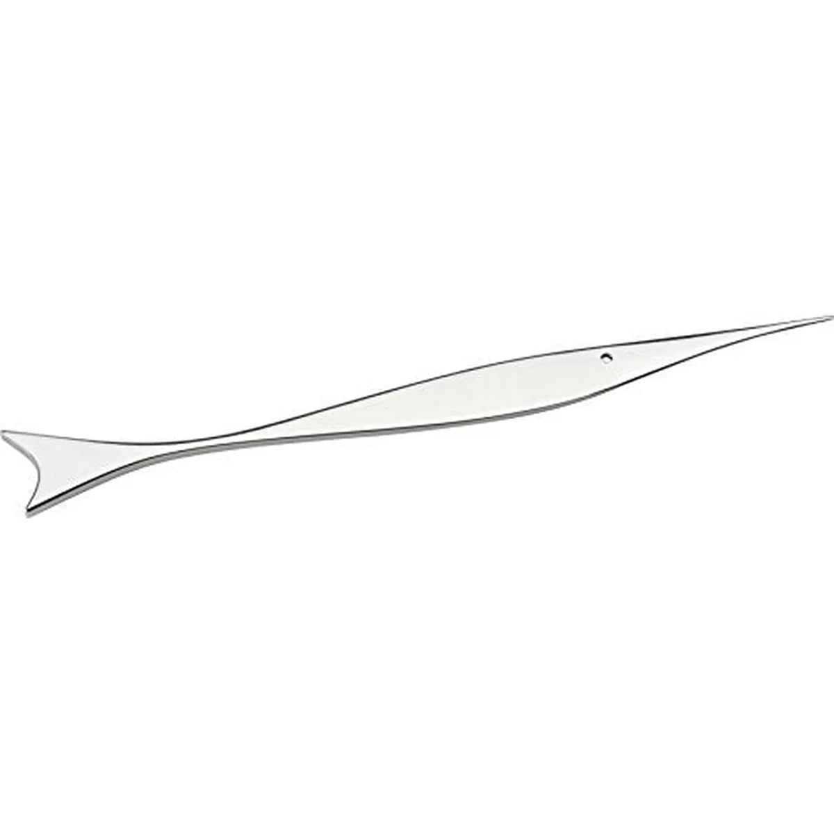Alessi Tagliacarte Pesce in acciaio inossidabile lucidato, design di Giulio Iacchetti