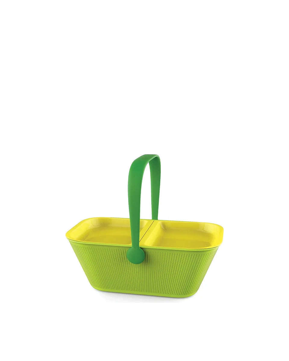 Alessi Petnic cestino viaggio animali domestici resina termoplastica colorato