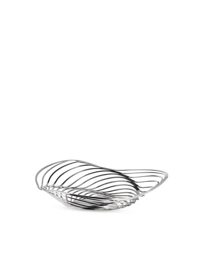 Alessi Trinity Centrotavola in acciaio inossidabile colorato - design geometrico contemporaneo