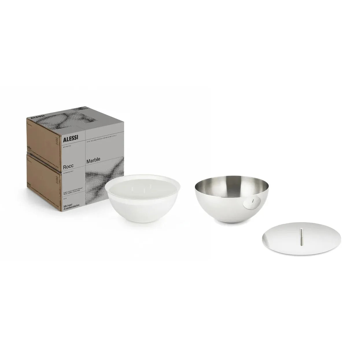 Alessi — Rocc MA05S1S | Doftljus Marble i rostfritt stål