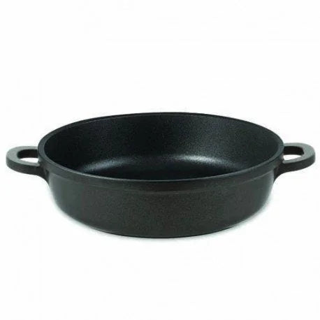 Berndes Tegame Vario Click 28cm alluminio pressofuso con coperchio vetro resistente al calore