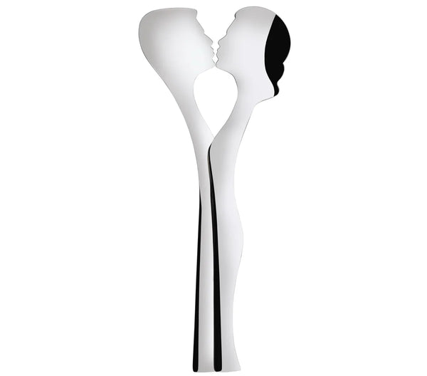 Bugatti — Abbraccio | Posate da Insalata Acciaio Inox — Bugatti