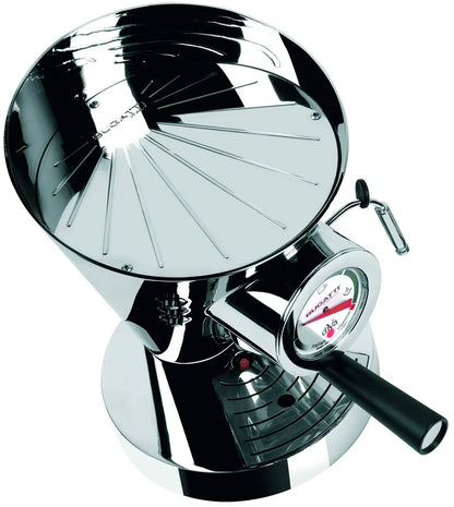 Bugatti Diva macchina per espresso alluminio e acciaio inox colore verde mela