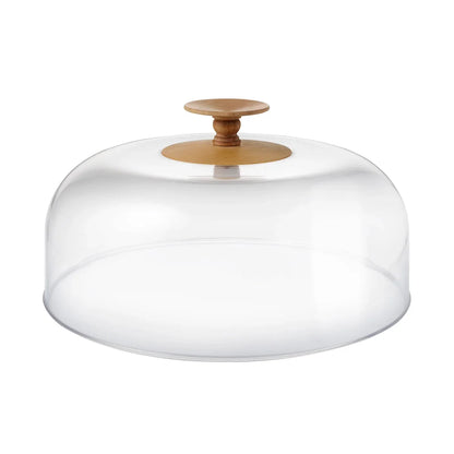 Alessi — Dressed in Wood MW24 | Glocke aus PMMA und Buchenholz