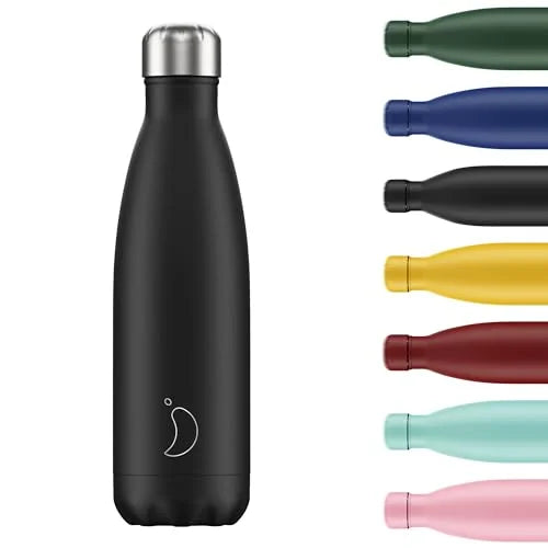 Chilly's bottiglia termica opaca 260/500/750ml acciaio inossidabile con tappo a vite