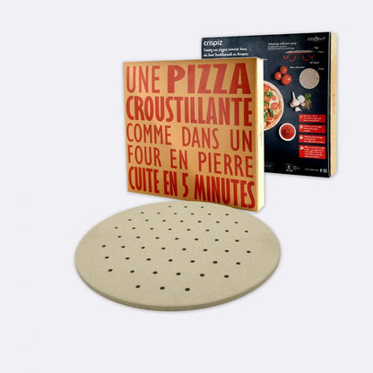 Cookut pietra per pizza ceramica beige - accessorio cucina professionale