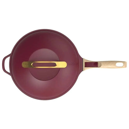 Cookut Padella Favolosa 8-in-1 verde 24cm in metallo riciclato con manici rimovibili