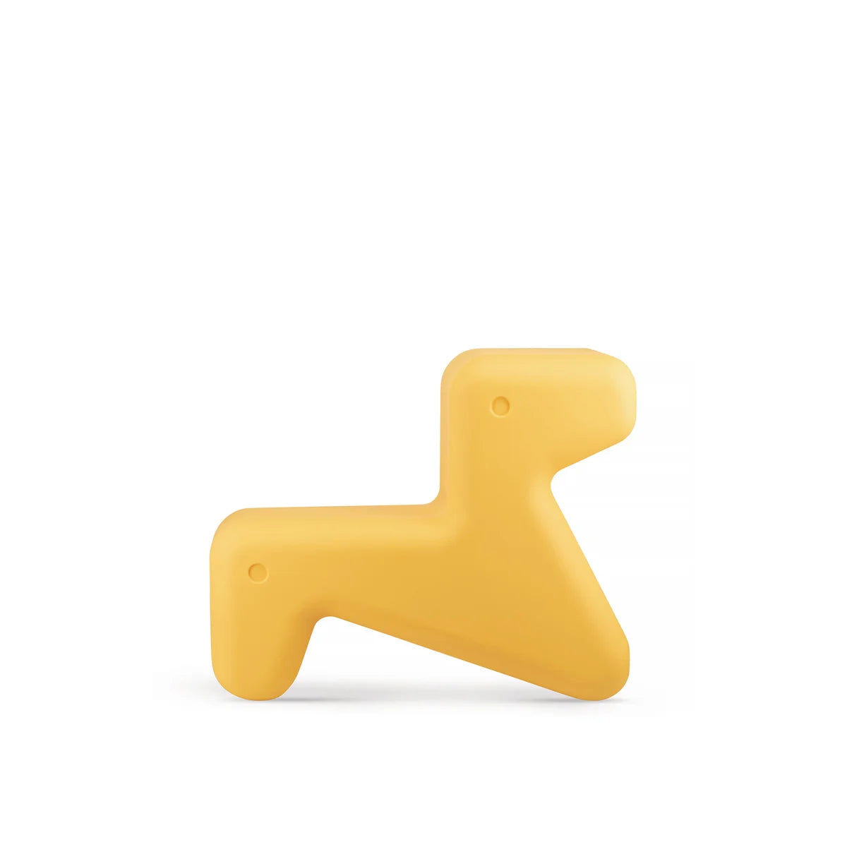 Alessi — Doraff UNS07 Y | Zitting van geel polyethyleen