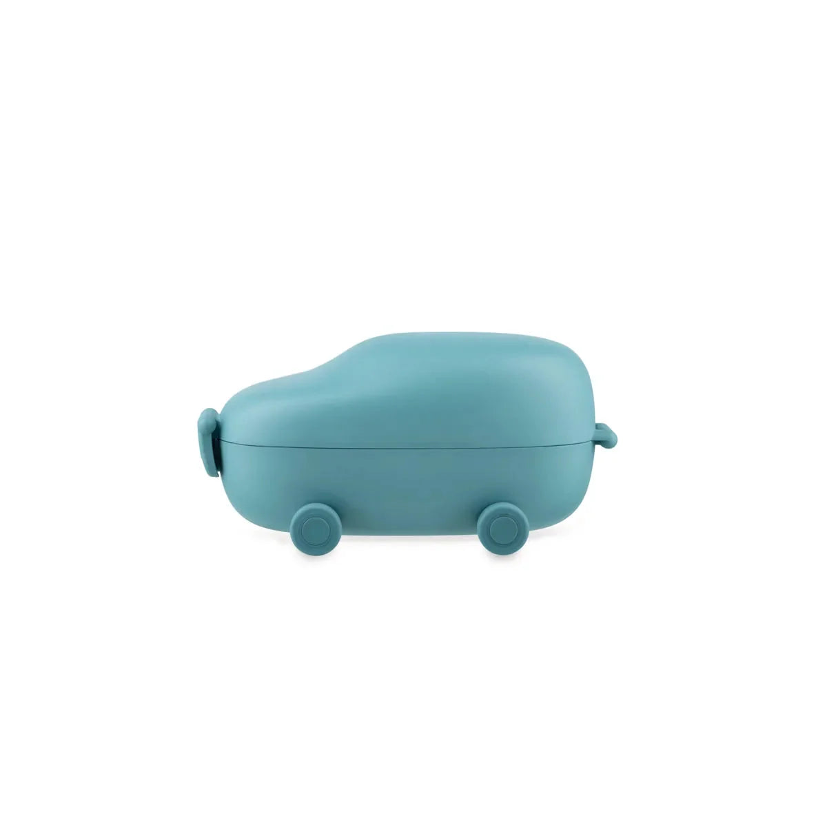 Alessi — Food à Porter SA06 LAZ | Boîte à goûter bleue à deux compartiments