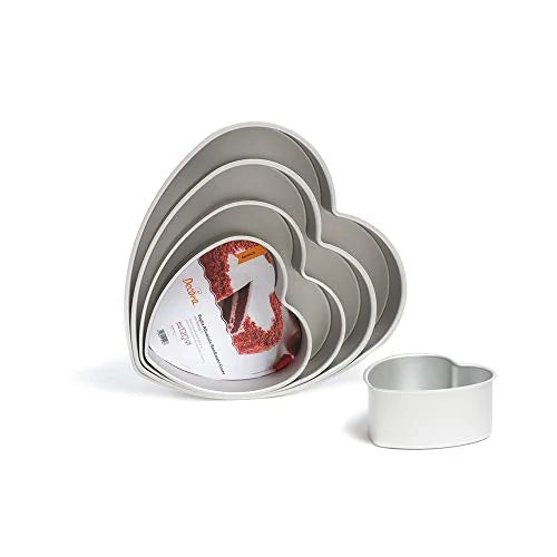 Decora teglia professionale cuore alluminio anodizzato 25x7,5 cm