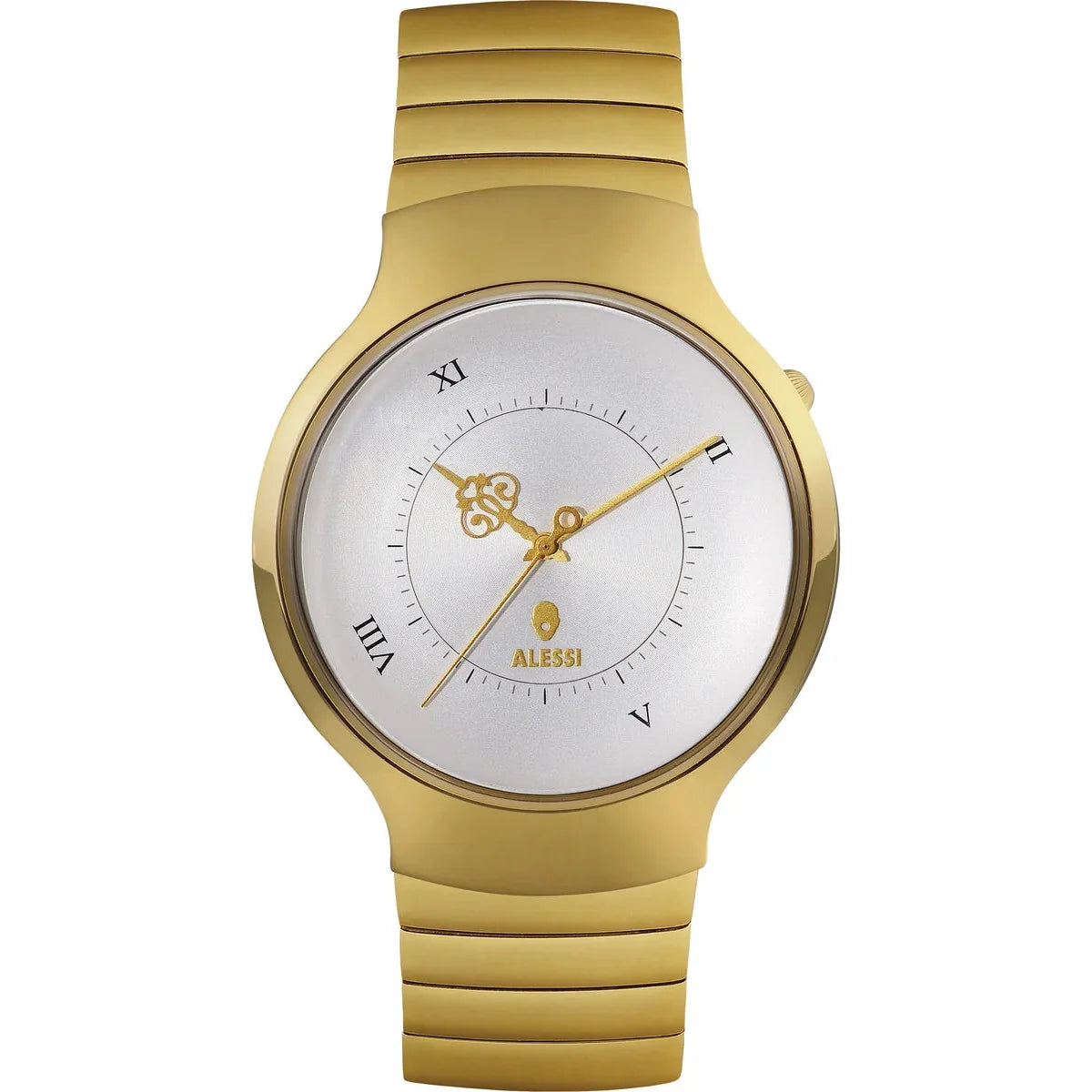 Alessi — Dressed AL27003 | Orologio da polso dorato Wanders