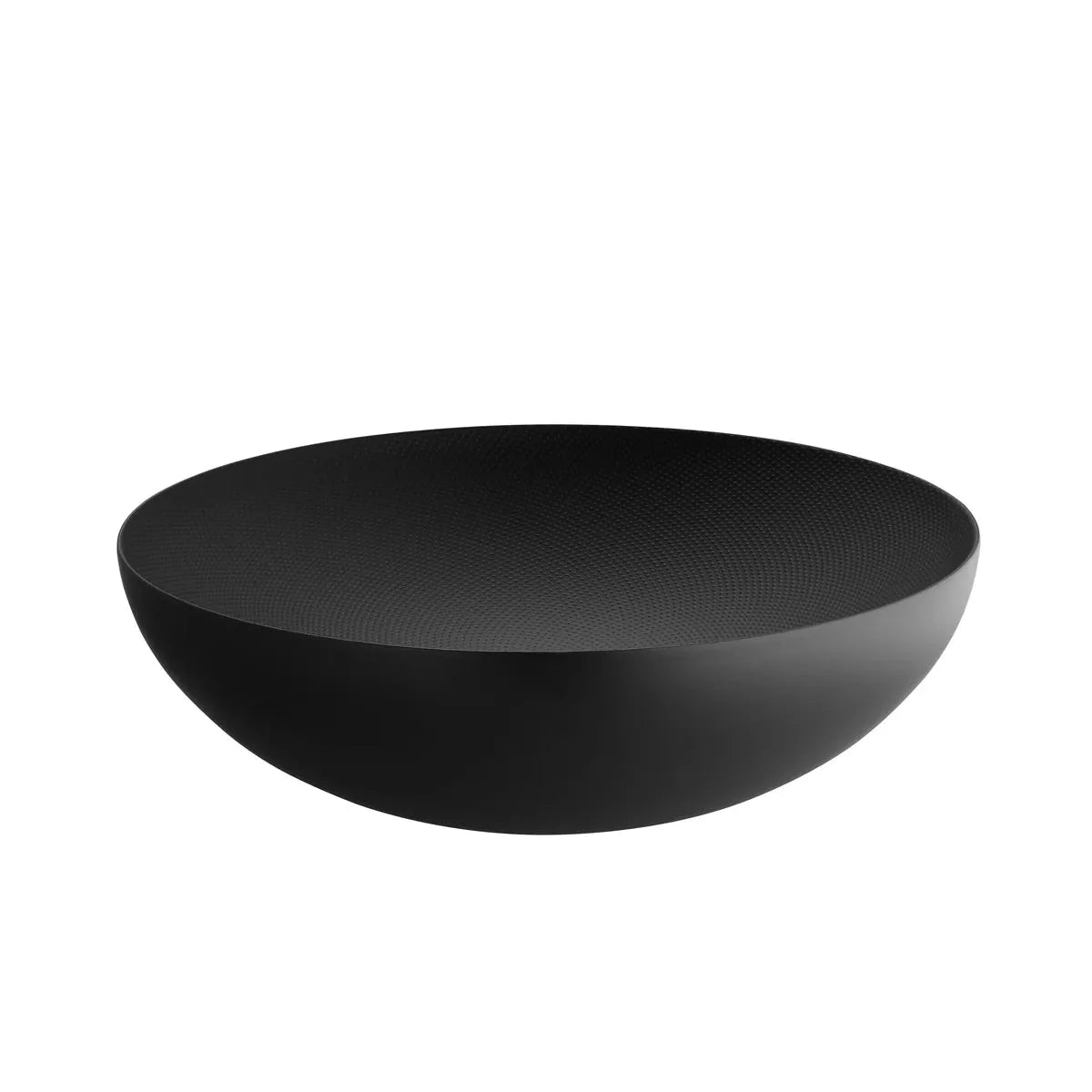 Alessi — Double DUL02/32 | Ciotola a doppia parete nera con decoro