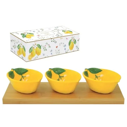 Easy Life — Citron | Set de bols en mélamine — Easy Life