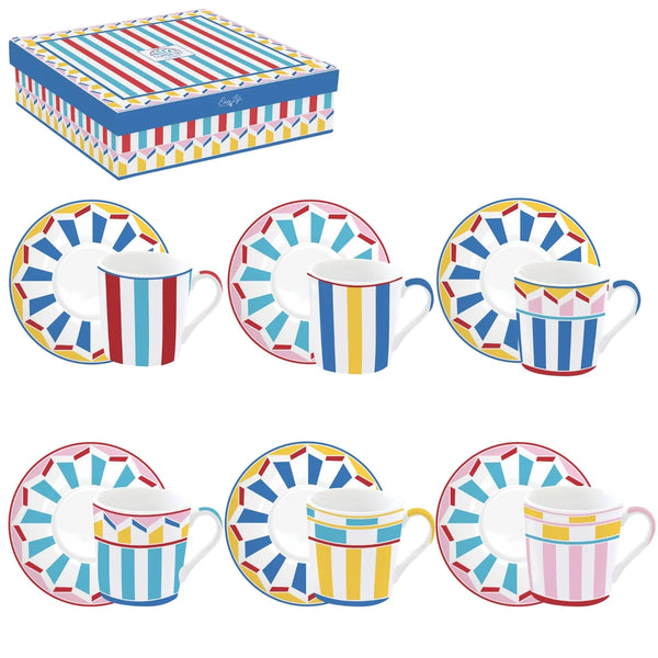 Easy Life — Geocromia | Koffiekopjes van porselein — Easy Life
