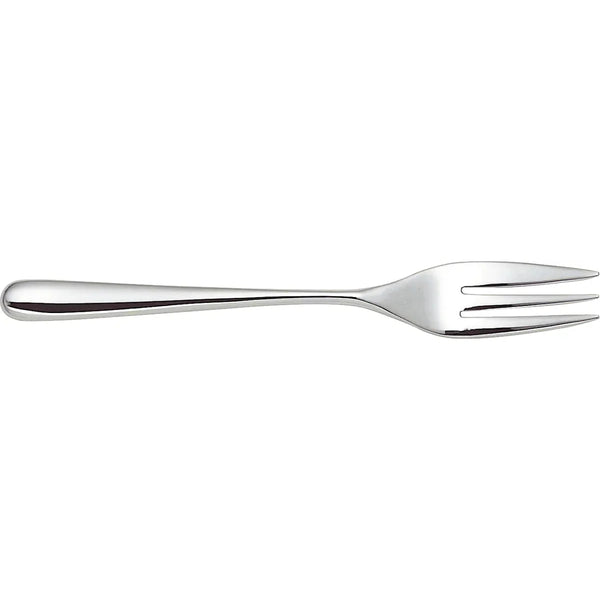 Alessi — Caccia LCD01/16 | Tenedor de postre de acero 18/10 — Alessi