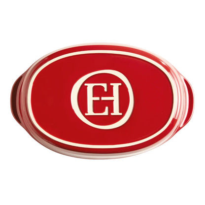 Emile Henry - Stor rosa form 42,5×28 cm | Keramikform