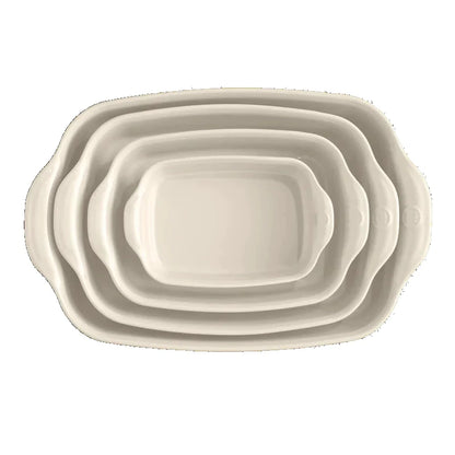 Emile Henry — Stor Toscana-ovnfast form 42,5×28 cm | Keramisk ovnfast form